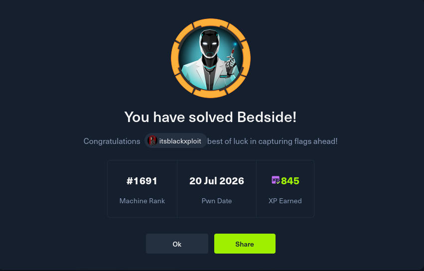 BedSide completion