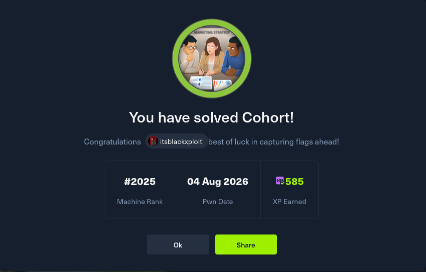 Cohort completion