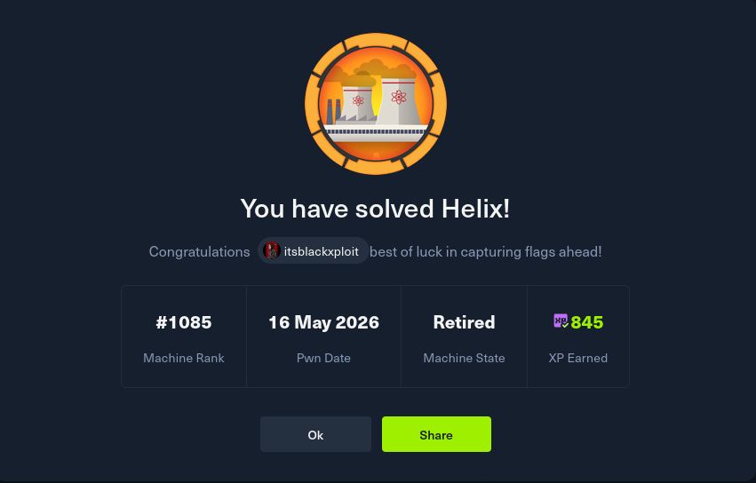 Helix completion