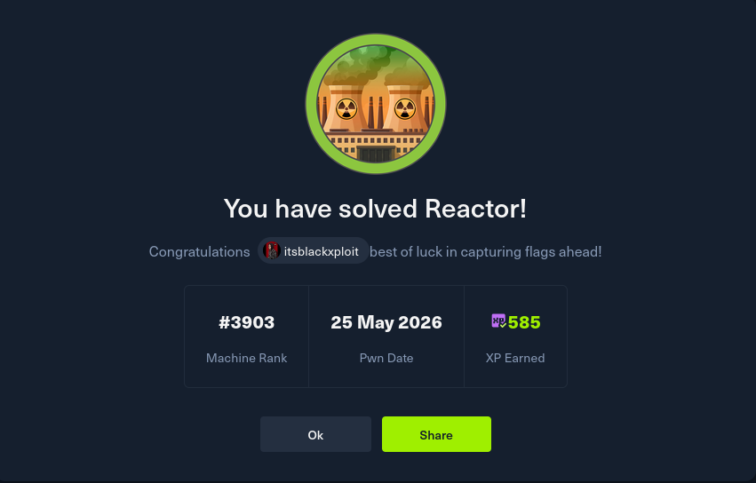 Reactor completion